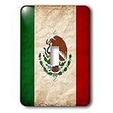 3drose Sven Herkenrathフラグ – Mexican Flag Golden Eagle古いトレンディ作業 – 照明スイッチカバー – シングルトグルスイッチ( LSP _ 2558