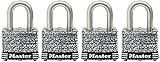 MasterLock Co 3sskadhcステンレススチールラミネート南京錠、1 – 1 / 2 " 3/4-Inch Shackle 3SSQHC 1