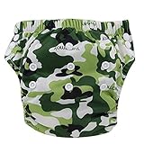 Ohbabyka Baby Training Pants Washable Reusable Nappy Diaper Soft Baby by OHBABYKA