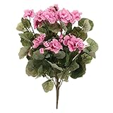 SONONIA グリーンデコ　人工ベゴニア　屋内用　和風ベゴニア（人工植物/観葉植物）　結婚式造花　装飾花　全5色 - 紫