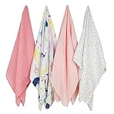 (ウィーゴアミーゴ) weegoamigo おくるみ 新生児 ガーゼ ブランケット [4PackMuslin] [PartyAnimals/2399]