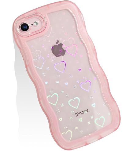 Amazon.co.jp: LUCKCOF ケース For iPhone 7/8 かわいいピンクボウ
