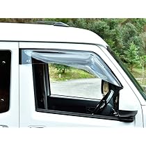 ロートバイザー デッキパーツ セット ハイゼットカーゴ S700 S710 サイドバイザー ドアバイザー