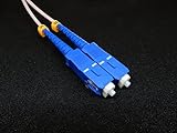 両端SCコネクタ付GI(10G) 2心コード　5m