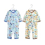 子供服 キッズ ベビー パジャマ 前ボタン 腹巻付き 長袖 前開き ルームウェア 寝間着 女の子 男の子 赤ちゃん 天竺 80-130 (120, ブルー)