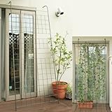 グリーンカーテンやローズフェンスに アイアンウォールフェンス 高さ225cm×幅90cm JK-1218HTS