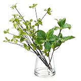 GREENPARK ドウダンツツジ ウォータートラぺゾイド 造花 フェイクグリーン