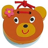 307320/モンスイユ/【RUB A DUB DUB】R.カスタネット（クマ）/ラブアダブダブ/キッズ/ベビー/アニマル/楽器/音楽/リズム/ギフト/プレゼント