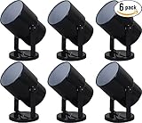 Mainstays 7.5 "スポットライトアクセントランプ、ブラック仕上げ( Pack of 6 )