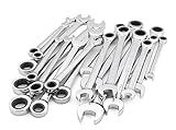 Craftsman RUGGED 20 Piece Ratcheting Wrench Set Inch/Metric LIFE TIME WARRANTY [並行輸入品]