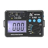 KKmoon HDT20A 絶縁抵抗試メーター 絶縁抵抗試テスター（電圧1000V / w/LCDバックライト）