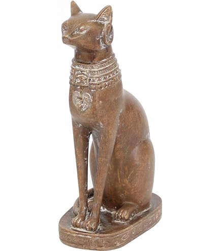 博物館級】◇バステト神像 ブロンズ像 猫の女神 古代エジプト◇検