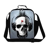 Generic Stylish Lunch Bags for Teens Students Thermal Food Bag Lunch Box Family Picnic Bag [並行輸入品]