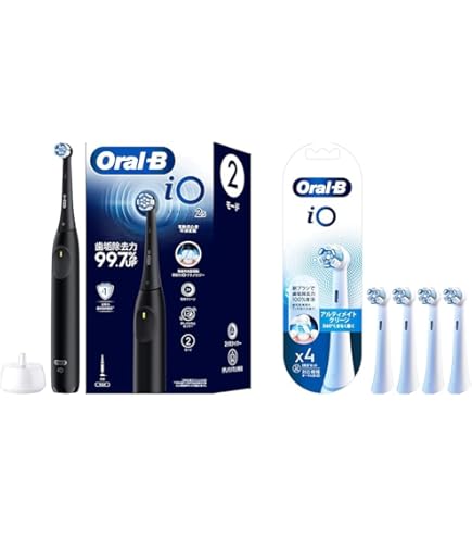 Amazon.co.jp: 【セット買い】ブラウン 電動歯ブラシ オーラルB iO2S