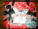 ディズニー 財布 カバン セット Disney for Avon Mickey Kisses Kissing Minnie Tote Back & Wallet Set [並行輸入品]