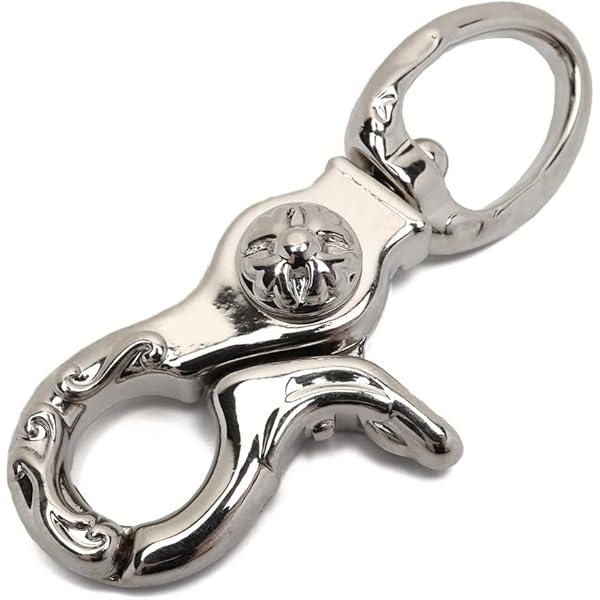 Amazon.co.jp: [silver KYASYA] シルバー925 キーチェーン クリップ