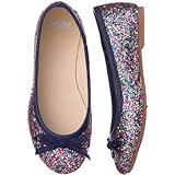 GYMBOREE(ジンボリー) スパークル バレエ フラット コンフェティスパークル シューズ 16cm【並行輸入】