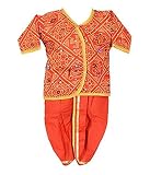 FOCIL Diwali SpecialレッドGujratiドレスfor Baby Boys カラー: レッド