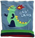 ベビーストーリー ハイゲージ編み ベビー腹巻き 恐竜柄 0051 日本製