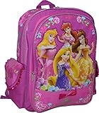 Disney Girl's Princess Embossed 16" School Backpack [並行輸入品]