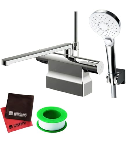 Amazon | TOTO 浴室用台付サーモスタット混合水栓 300mm