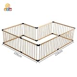 Baby playpen/baby fence Solid wood gate Children's game fence 190cm Size