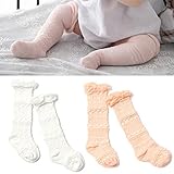 Elesa Miracle 2pc Cozyソフト幼児ベビーレッグウォーマー膝高ストッキングベビー夏ソックスベビーチューブソックス値設定