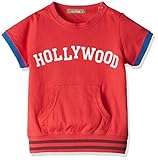 《H28年夏物》 nico hrat(ニコフラート) 製品洗い加工済み 天竺HOLLYWOOD半袖Tシャツ 80cm /RE NO.B-260141