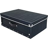 東洋ケース アンティークスタイル モジュールボックス 浅型 ブラック ASB2-A-BK