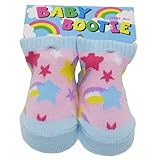パステルスター[赤ちゃん靴下]ベビーブーティーソックス