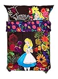 Disney Alice In Wonderland Through The Looking Glass (Vibrant Colors) Full/Queen Comforter [並行輸入品]
