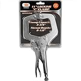 IIT 22060 11' Locking C-Clamp Pliers with Flex Pads, [並行輸入品]