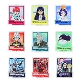 機動戦士ガンダムGQuuuuuuX アクリルクリップバッジコレクション 1BOX 9個入り s8349851