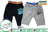【子供服】 Daddy Oh Daddy (ダディオダディ) ワッペン付ロゴプリント７分丈パンツ 80cm～130cm V35100