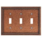 BRAINERD 135772 Ruston Triple Toggle Switch Wall Plate / Switch Plate / Cover [並行輸入品]