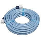 アイリスオーヤマ ホース パーツ 耐圧糸入り ホース ワンタッチコネクター付 ライトブルー φ12-15m+OTC・C12