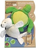 海外直送品Endangered Species Scrubbie Buddies, 3 Ct/Set by Health Science Labs