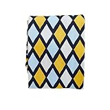 Sugar & Tots? Harlequin Jester Kids Cotton Fitted Sheet for Boys and Girls, Twin [並行輸入品]