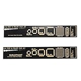 XCSOURCE PCBルーラー 2x15cm 2個 測定ツール TE789