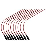CCTV　セキュリティ用　12V　DC電源　ピグテール　メス　5.5x2.1mm　ケーブル　プラグ　ワイヤー　10個
