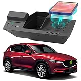 に適合するマツダ(Mazda) CX5 CX-5 2017 2018 2019 2020 2021 車載 ワイヤレス充電器 10W急速充電 USBポート iPhone/Samsung対応