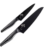 Amazon | 貝印 関孫六 三徳包丁 日本製 漆黒 165mm ＆ ペティナイフ