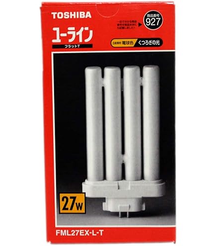 Amazon | 東芝 コンパクト形蛍光ランプ 18W 3波長形昼白色 ユーライン 