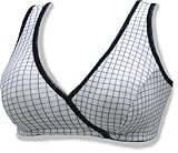 アメジスト 大衛 マタニティ ハーフトップブラ格子 L 60118ホワイト