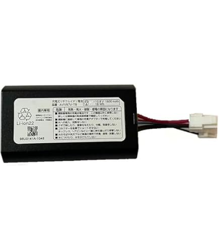 Amazon | Panasonic 掃除機 充電式リチウムイオン電池 AVV97V-TU