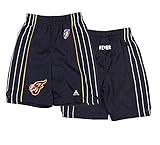 Indiana Fever WNBA Big Girls Youth Replicaバスケットボールショーツ、ネイビー M
