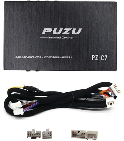 Amazon.co.jp: PUZU PZ-C7 4X 150 W 4 chから6 ch車載DSPアンプ2005