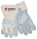 Memphis Glove 127-16010XL Side Lea Palm Glove with Kevlar X-Large Multicolor (Pack of 12) [並行輸入品]