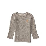 ラルフローレンの子供服　POLO　RALPHLAWREN　ベビー男の子　ワッフルニットＴシャツ　７０ｃｍ　 (USサイズ６（７０ｃｍ）) [並行輸入品]