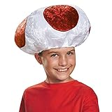 Disguise Mushroom Hat - Child Red Costume [並行輸入品]